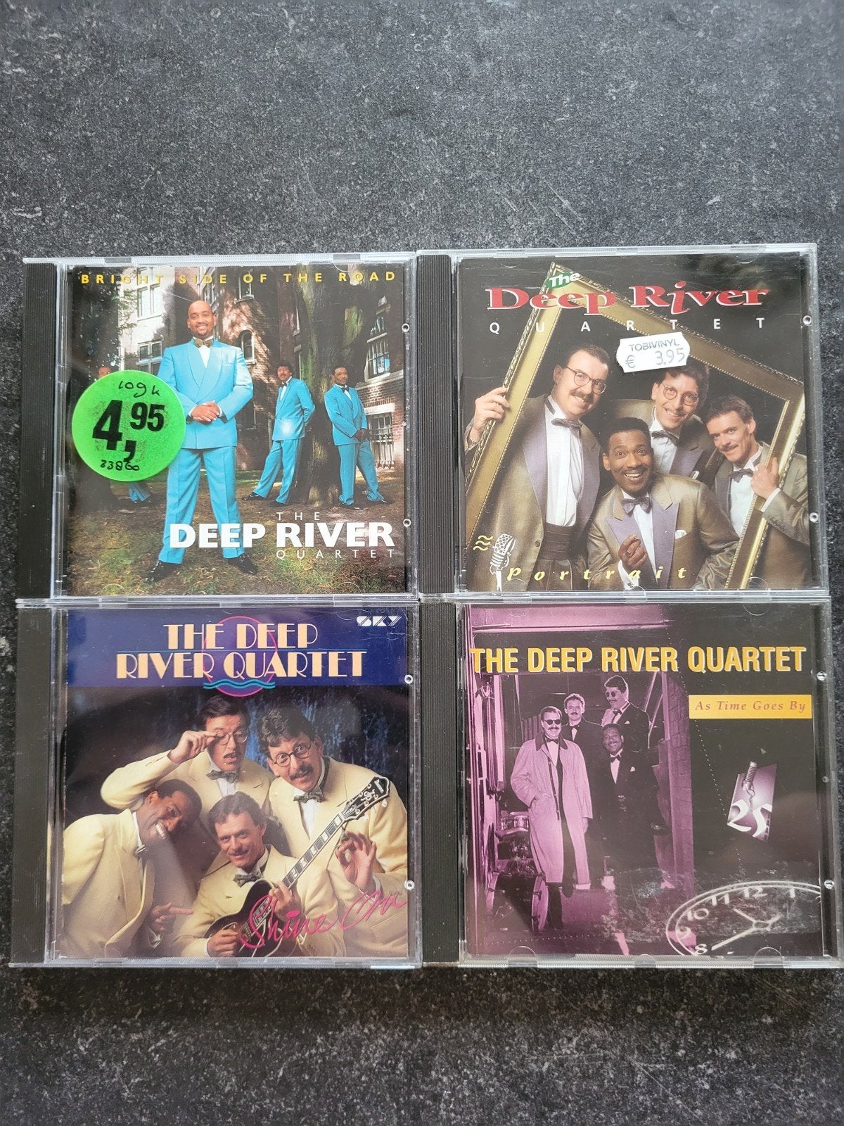 The deep river quartet 4 cd's partij collectie, Verzenden, Gebruikt