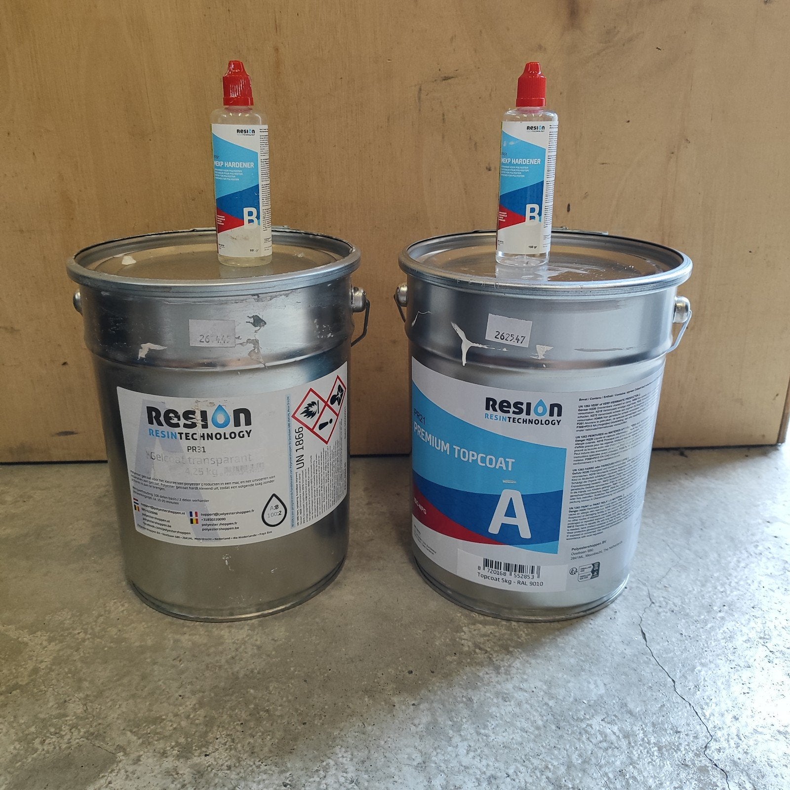 Gelcoat en Topcoat Bootlak RAL 9010 - Nieuw, Ophalen, Nieuw, Onderhoud en Reparatie
