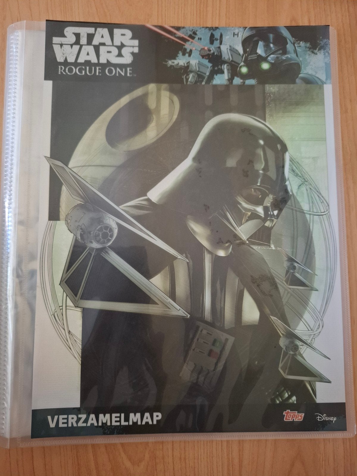Star Wars Rogue One Verzamelmap met kaarten - niet compleet, Verzamelen, Ophalen of Verzenden, Zo goed als nieuw, Overige typen