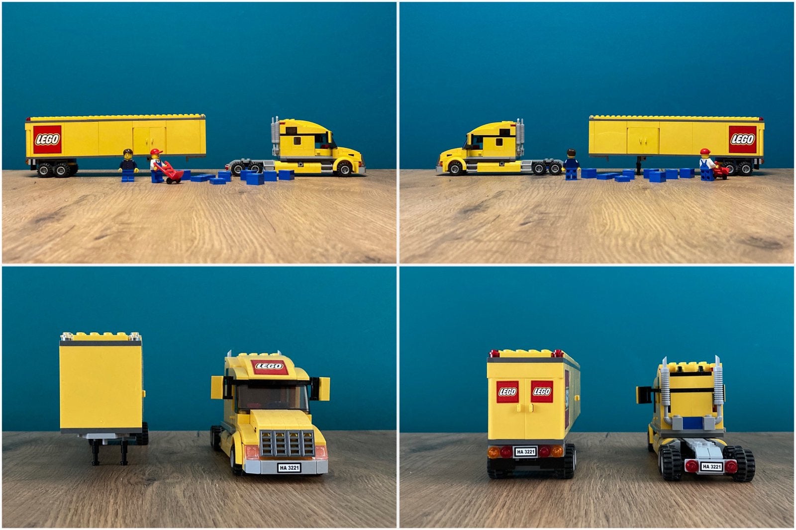 Lego City 3221 Lego Truck, Ophalen, Gebruikt