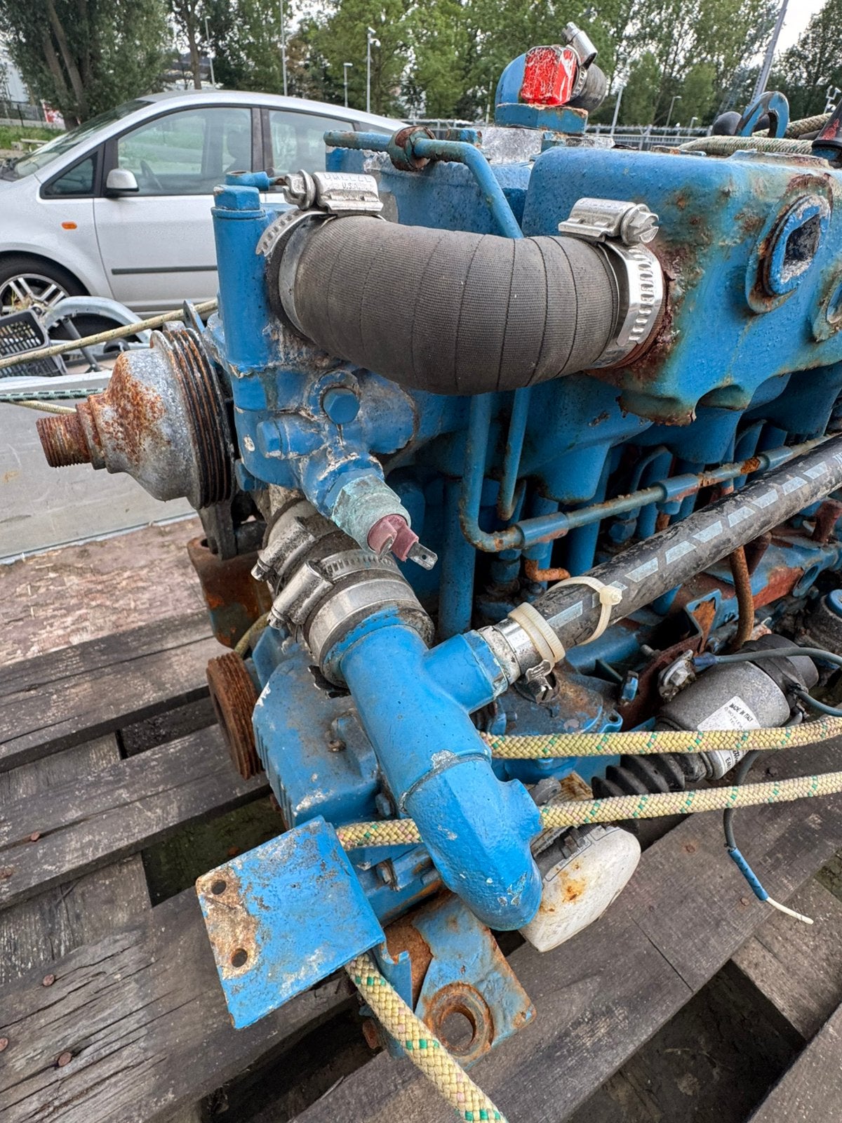 Lister Petter reddingssloep motor, Watersport en Boten, Ophalen, Staal, Binnenboordmotor, Tot 1.00 meter