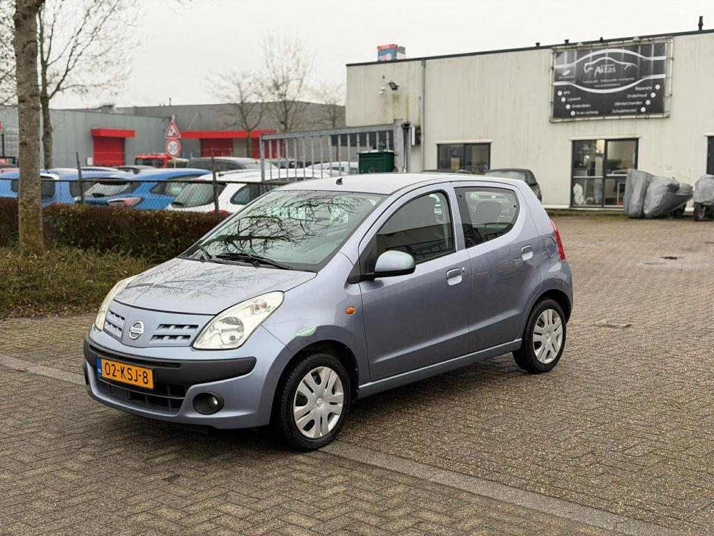 Nissan Pixo 1.0 50KW 5D 2010 Grijs,NAP, NIEUWE APK!, Auto's, Nissan, Voorwielaandrijving, Stof, 4 stoelen, Origineel Nederlands
