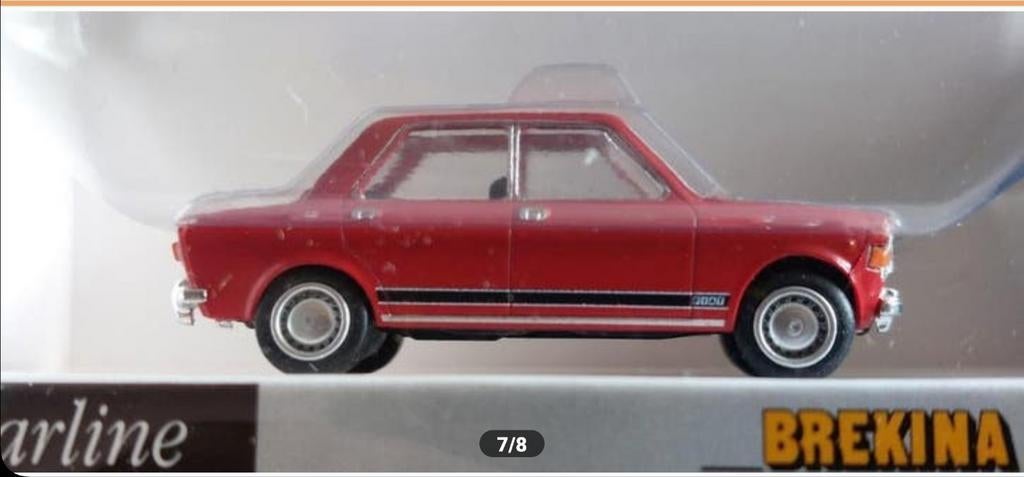 H0LK 0507 DIVERSE FIAT'S 1/87, Hobby en Vrije tijd, Modelauto's | 1:87, Ophalen of Verzenden, Nieuw, Auto, Brekina