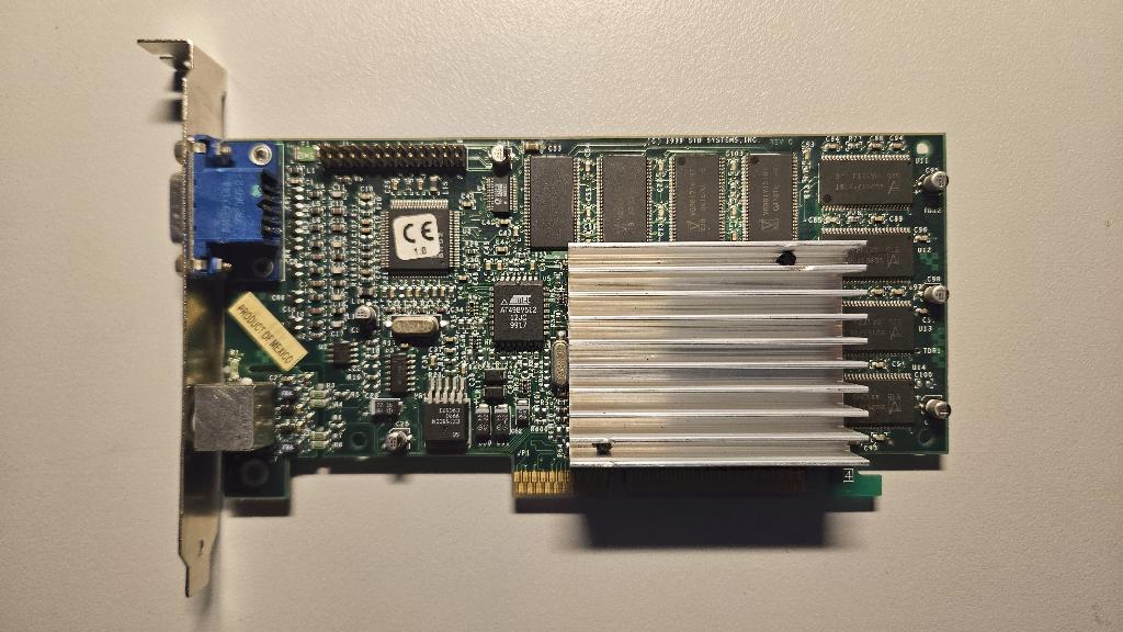3Dfx Voodoo3 3000 AGP, Computers en Software, Vintage Computers, Ophalen of Verzenden, 3Dfx