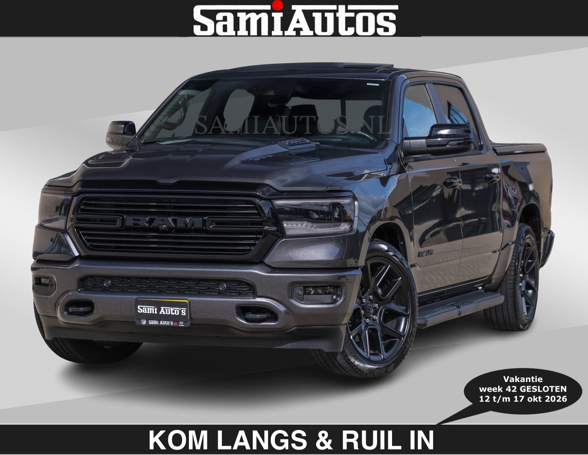 Dodge Ram SPORT | MEEST VOLLE RAM | €69950,- excl | 5.7 V8, Auto's, Automaat, Dealer onderhouden, Gebruikt, 5654 cc