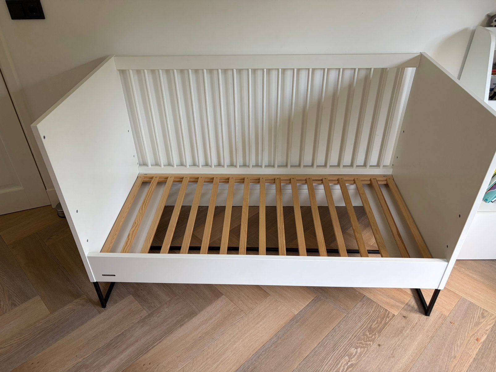 Kidsmill kinderbed 70x140, Ophalen, Gebruikt, 70 tot 85 cm, 140 tot 160 cm