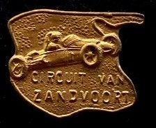 Circuit van Zandvoort speld- bronskleur, Verzenden, Nieuw, Sport, Speldje of Pin