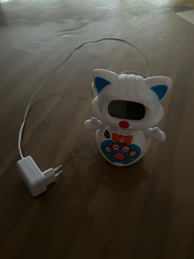 VTech Slaaptrainer Katje - Nachtlampje en Wekker, Ophalen of Verzenden, Gebruikt, 2 tot 4 jaar