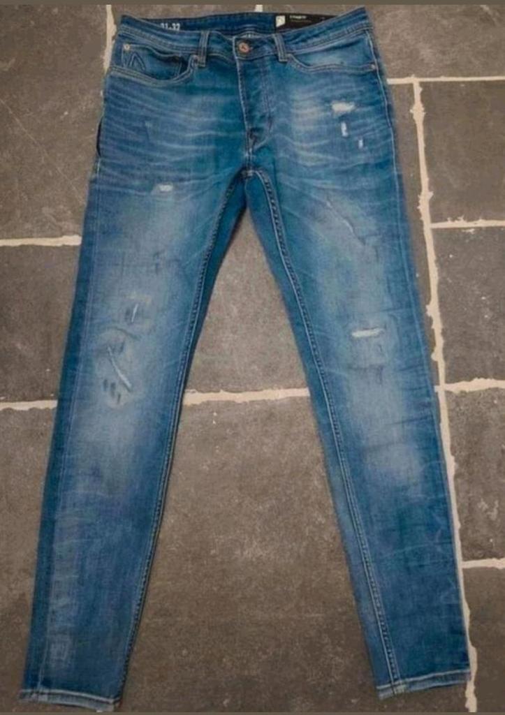 Chasin, EGO Vann, Slim Fit, W31 L32, blauw, zgan. Rob3132, Chasin, Blauw, W32 (confectie 46) of kleiner, Ophalen of Verzenden