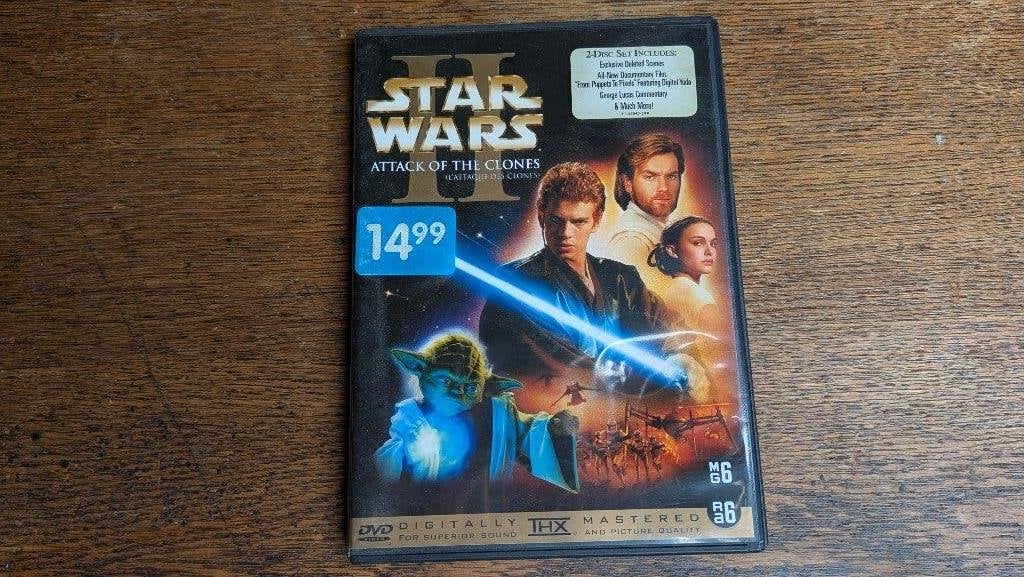 Star Wars II – Attack of the Clones – 2-DVD, Ophalen of Verzenden, Zo goed als nieuw, Overige typen