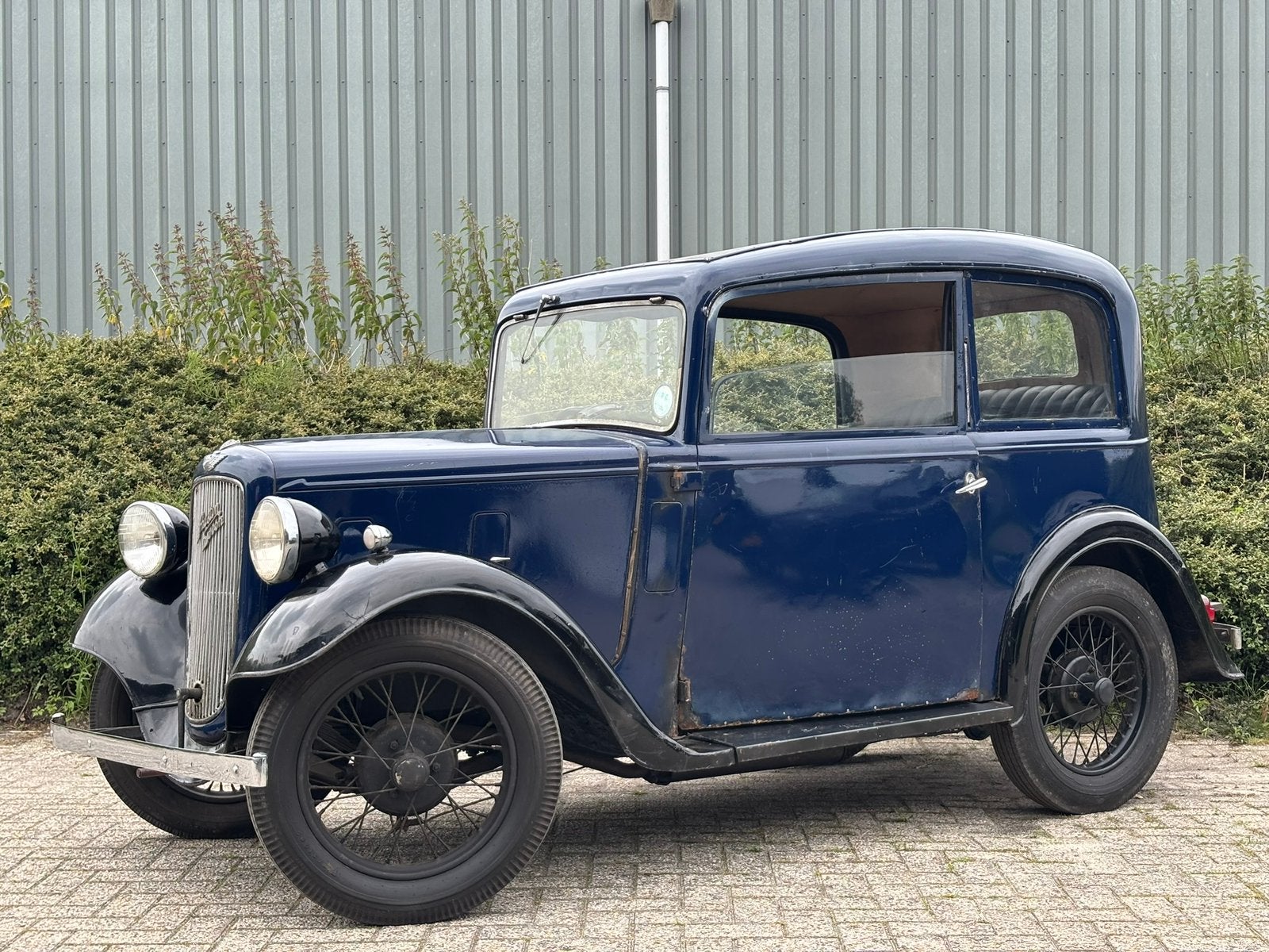 Austin Seven Ruby 1935 Project / Oldtimer /Klassieker/ Trail, Auto's, Blauw, 747 cc, Leder, Bedrijf