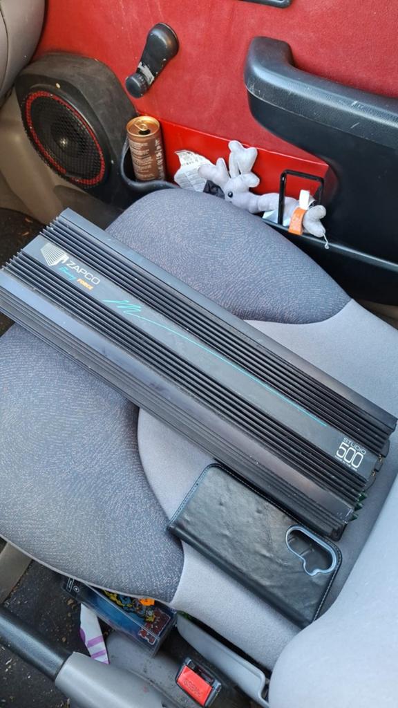 Zapco auto versterkers gezocht z serie zwar model, Auto diversen, Autospeakers, Ophalen