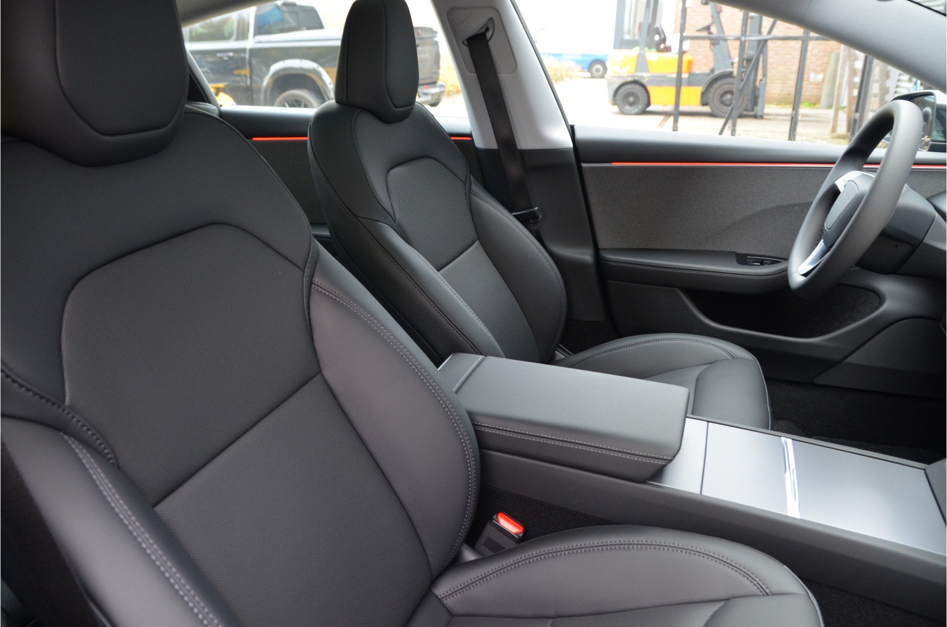 Tesla Model 3 Premium Long Range RWD 78 kWh Highland AutoPil, Auto's, Achterwielaandrijving, Gebruikt, Zwart, 320 pk