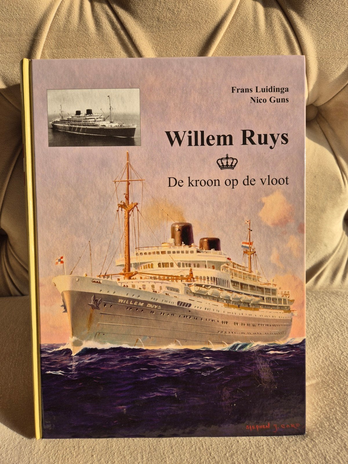 Willem Ruys: De kroon op de vloot - Nieuw en ongelezen, Ophalen of Verzenden, Nieuw, Frans Luidinga en Njco Guns