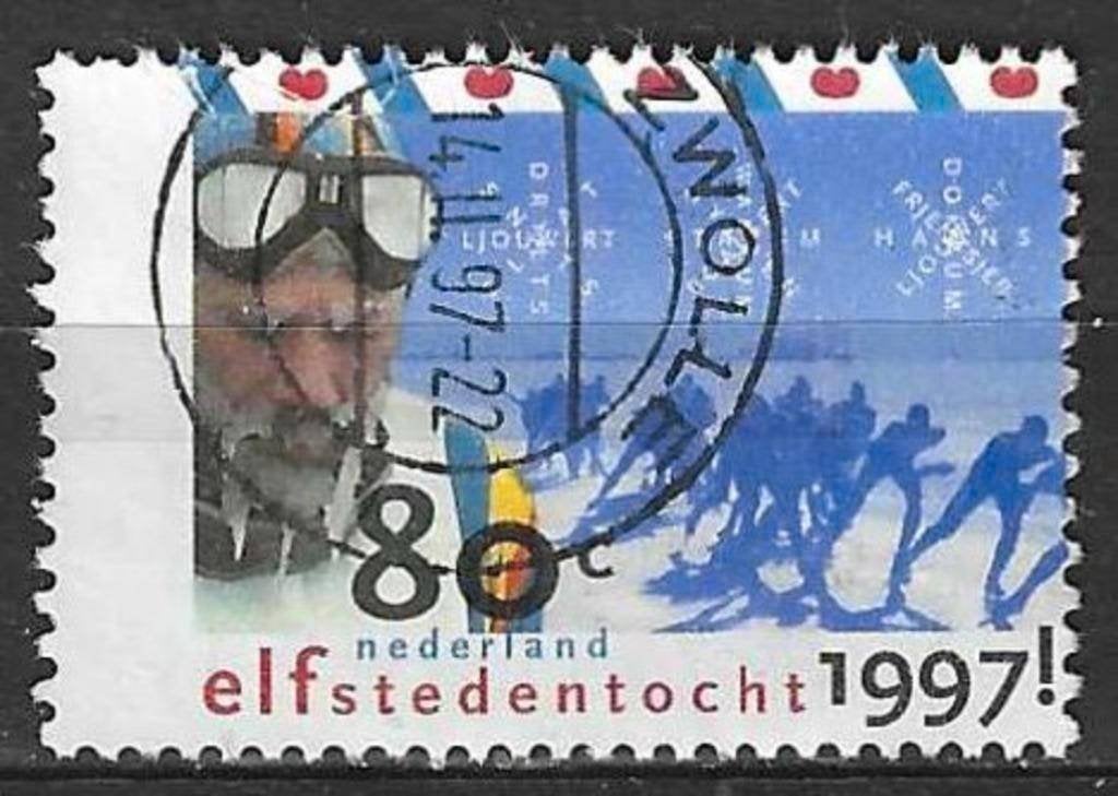 Nederland 1997 - Yvert 1578 - Elfstedentocht (ST), Verzenden, Gestempeld
