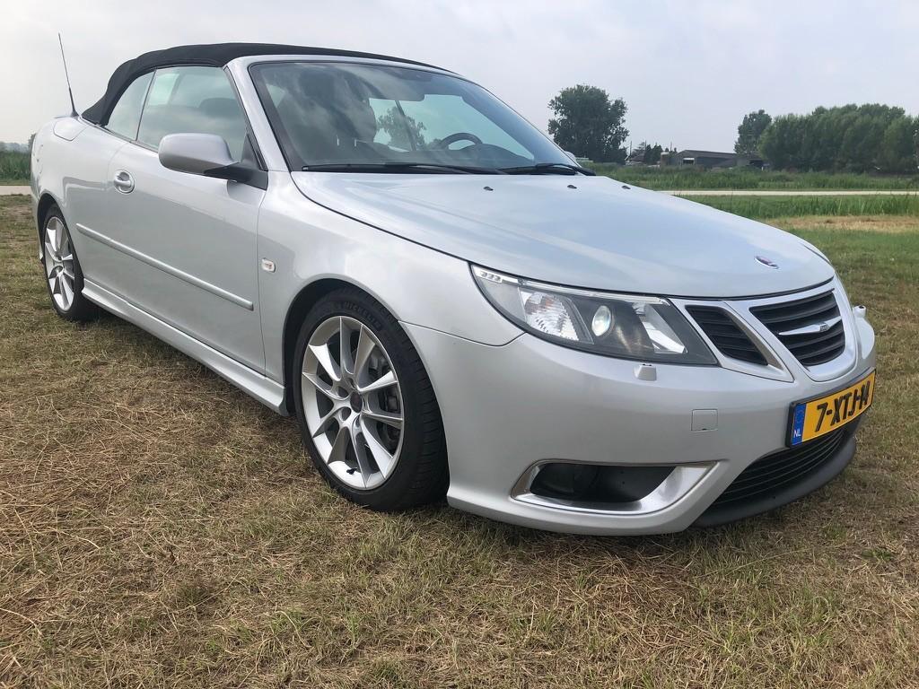 Saab 9-3 2.8 T V6 188KW Cabrio AUT 2008 Grijs, Zwart, 1675 kg, Cabriolet, 4 stoelen