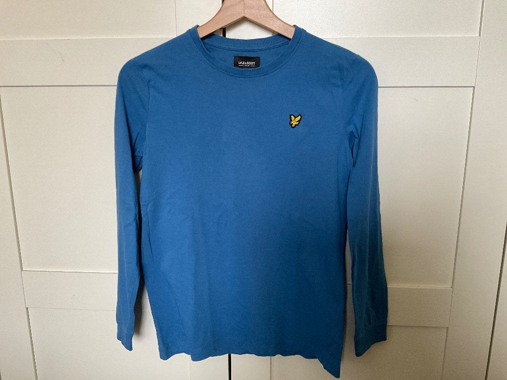 Longsleeve Lyle&Scott, maat 158, Blauw, Overige maten, Ophalen of Verzenden, Zo goed als nieuw