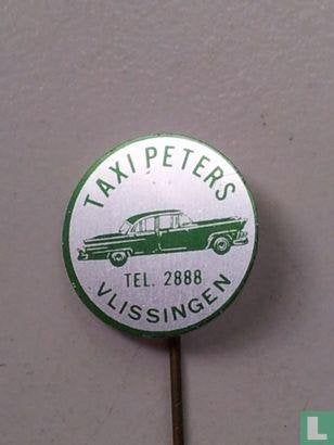 blikken auto speld Taxi Peeters, Vlissingen, Ophalen of Verzenden, Gebruikt, Overige onderwerpen, Speldje of Pin