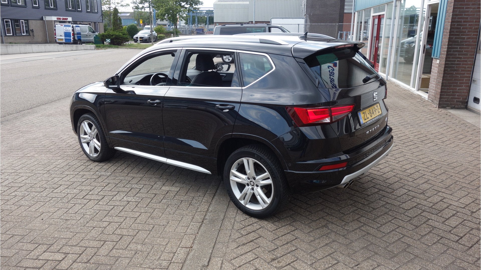 SEAT Ateca 1.5 TSI FR Business Intense (bj 2019, automaat), Auto's, 12 maanden, 4 cilinders, Zwart, Origineel Nederlands