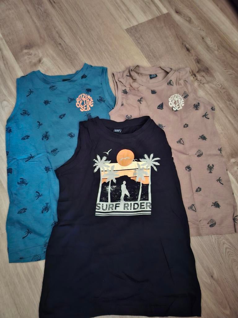 Set van 3 zomerhempjes jongen maat 134-140, Ophalen, Maat 134