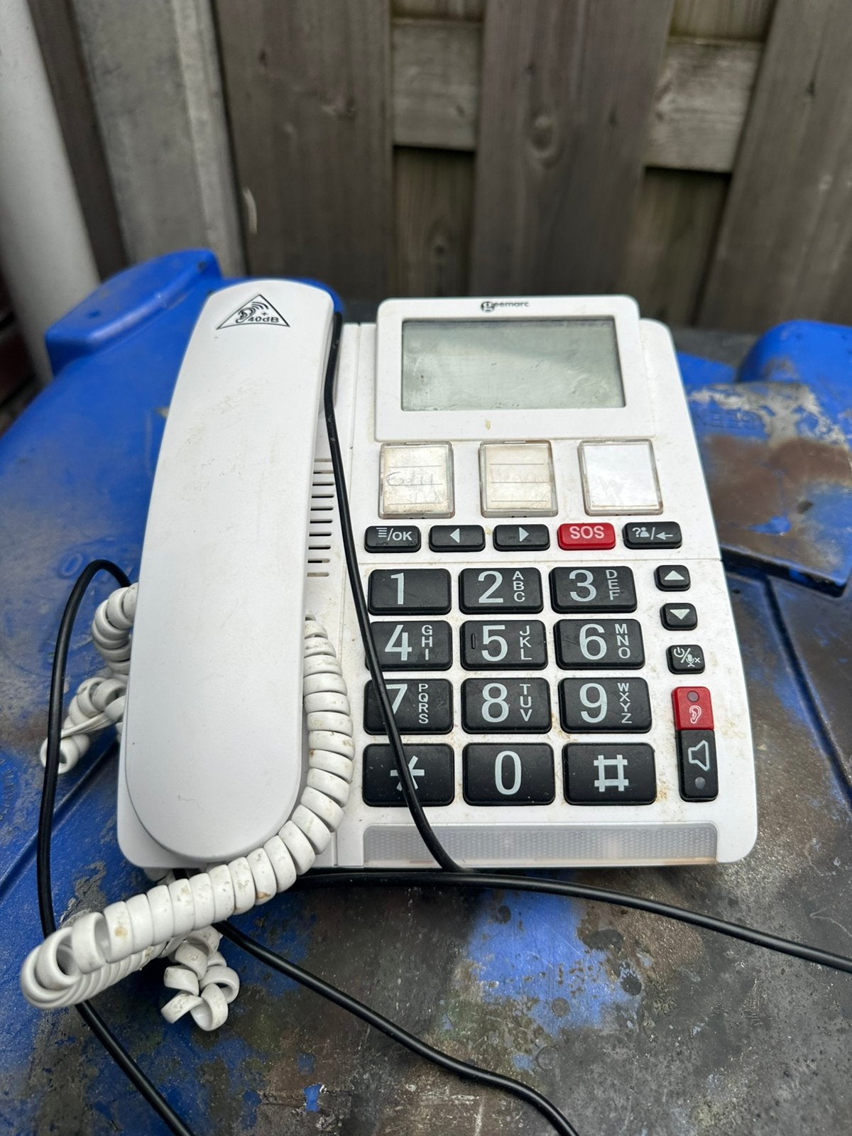 Senioren huistelefoon simkaart, Ophalen of Verzenden, Zo goed als nieuw, 1 handset