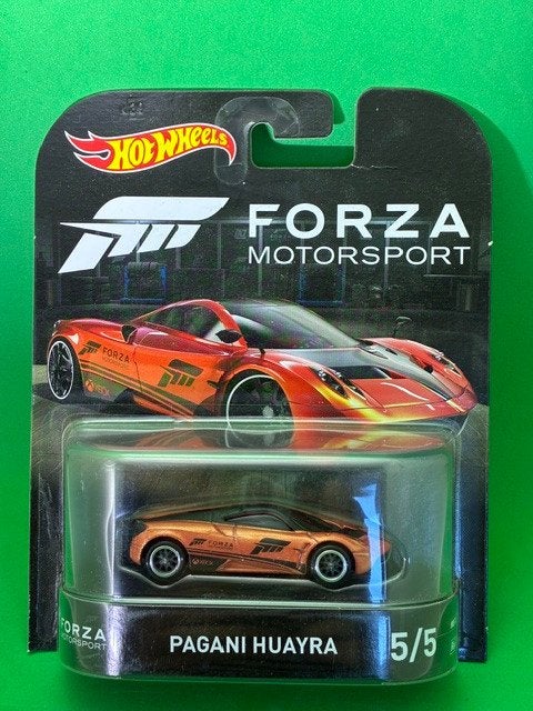 Hot Wheels Forza Motorsport Pagani Huayra 5/5, Ophalen of Verzenden, Zo goed als nieuw, Auto