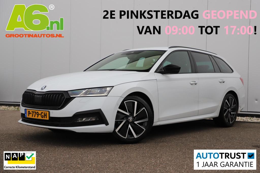 Skoda Octavia Combi 1.0 e-TSI Sport Business Edition Plus 11, Auto's, Skoda, Stof, Gebruikt, Euro 6, Met garantie (alle)
