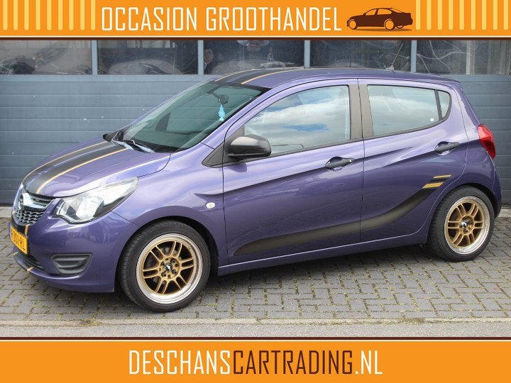 Opel KARL 1.0 ecoFLEX Airconditioning Audio, LM Velgen , spe, Auto's, Voorwielaandrijving, Gebruikt, Euro 6, Handgeschakeld