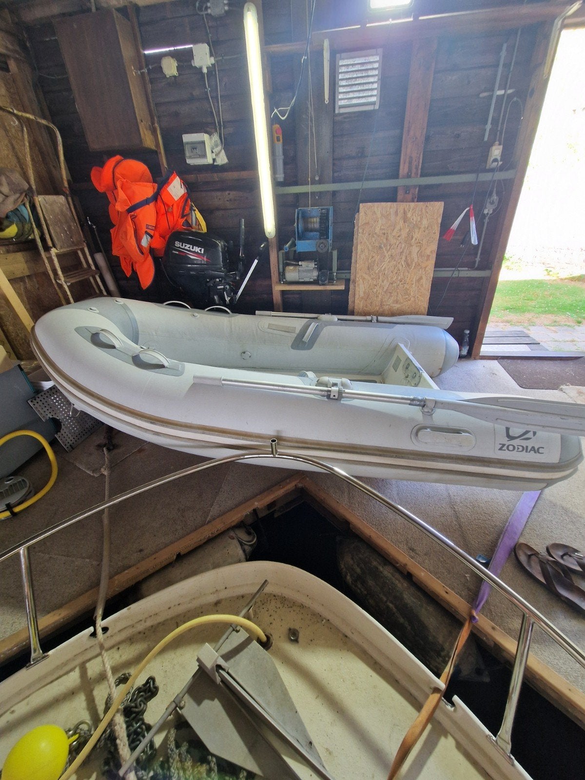 Rubber boot zodiac 270, Watersport en Boten, Aluminium, Gebruikt, Ophalen of Verzenden, Zodiac