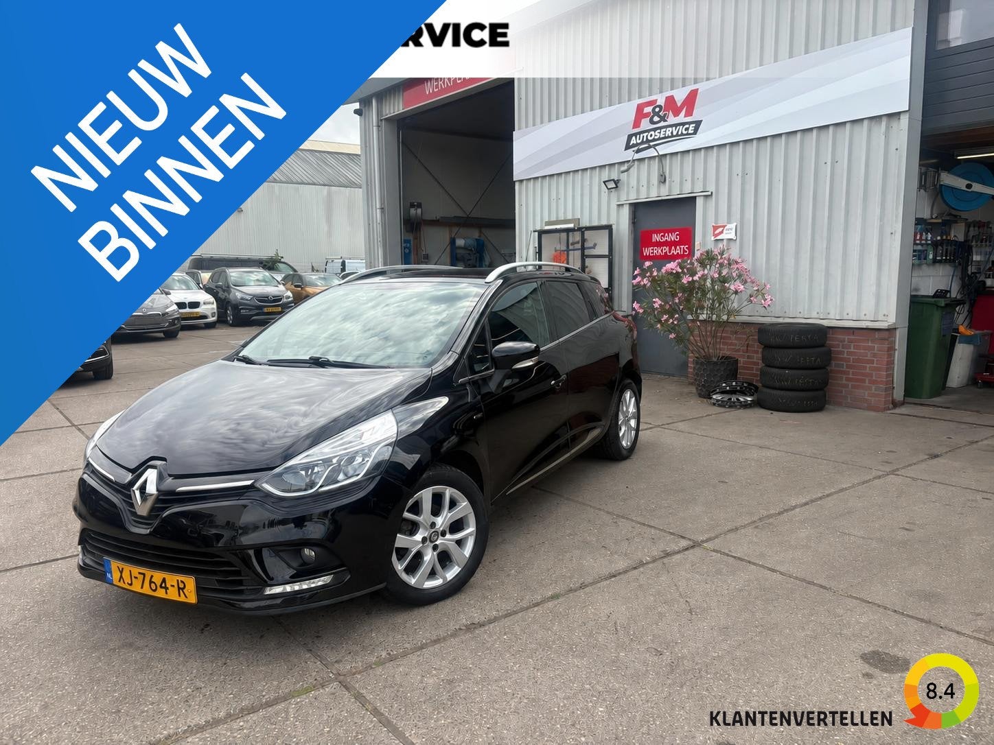 Renault Clio Estate 0.9 TCe Limited Airco, cruise, navi, pdc, Auto's, Voorwielaandrijving, 898 cc, Stof, Gebruikt