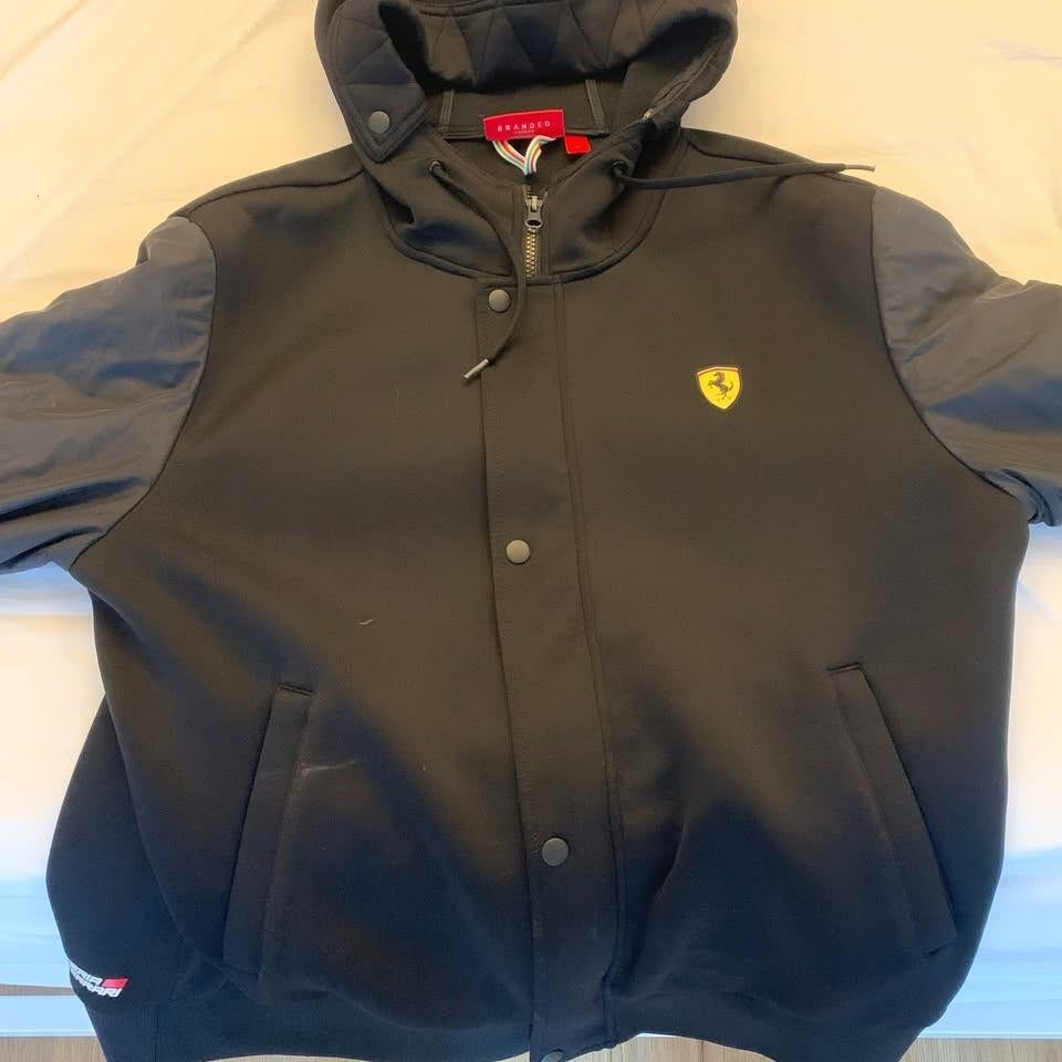 Ferrari Jacket M, Ferrari, Maat 48/50 (M), Zwart, Ophalen of Verzenden