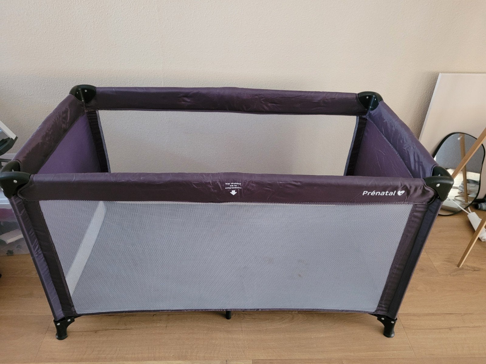 campingbedje prenatal, Ophalen, Reisbedje
