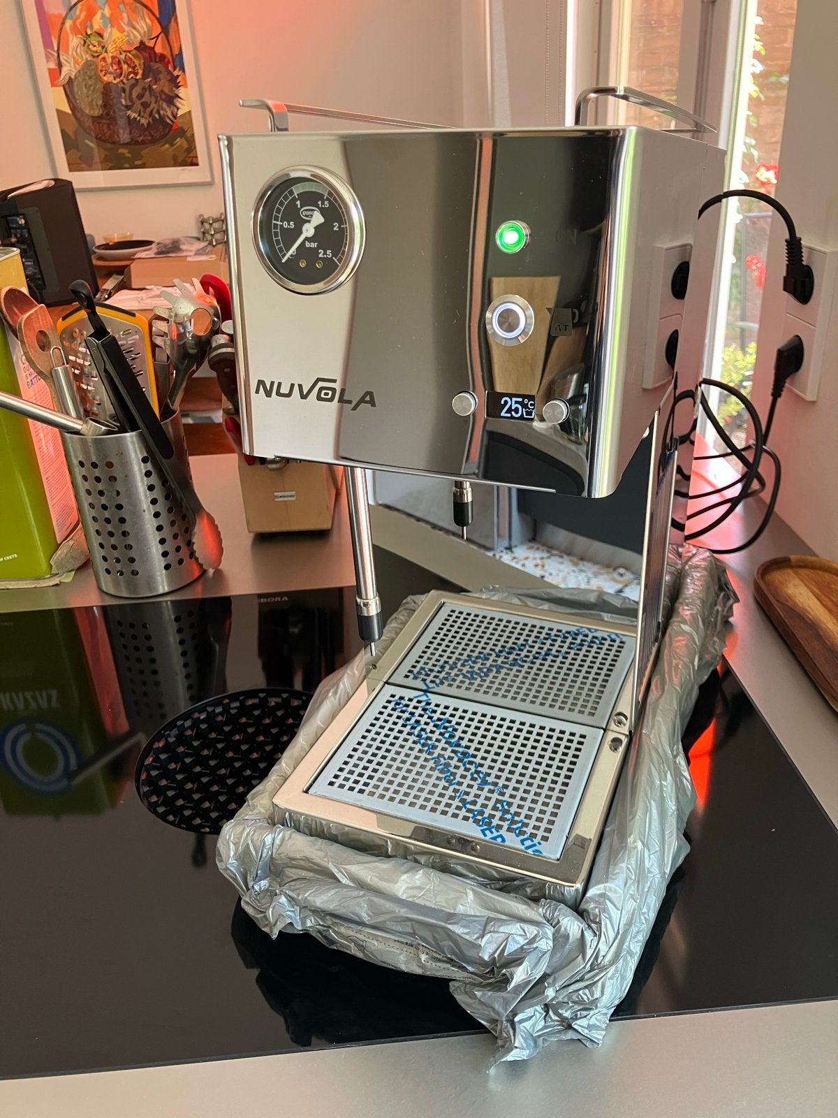 Quickmill Nuvola professionele melkschuimer, Ophalen, Zo goed als nieuw, Overige modellen, Stoompijpje