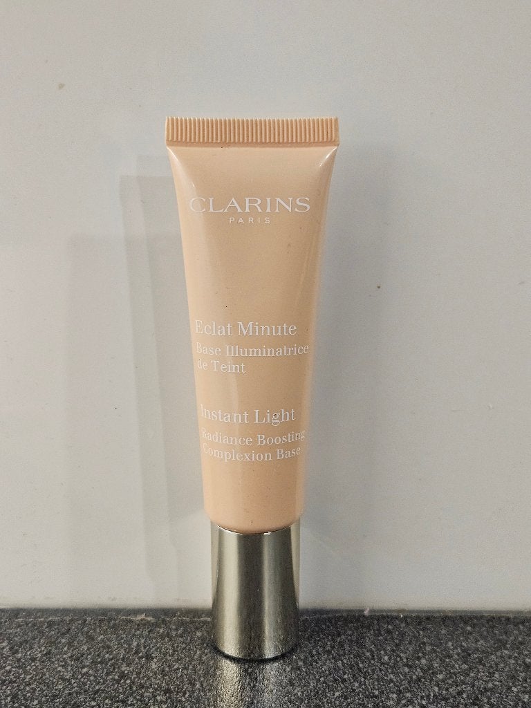 Clarins Eclat Minute instant light base nr 2 champagne, Gehele gezicht, Beige, Nieuw, Ophalen of Verzenden