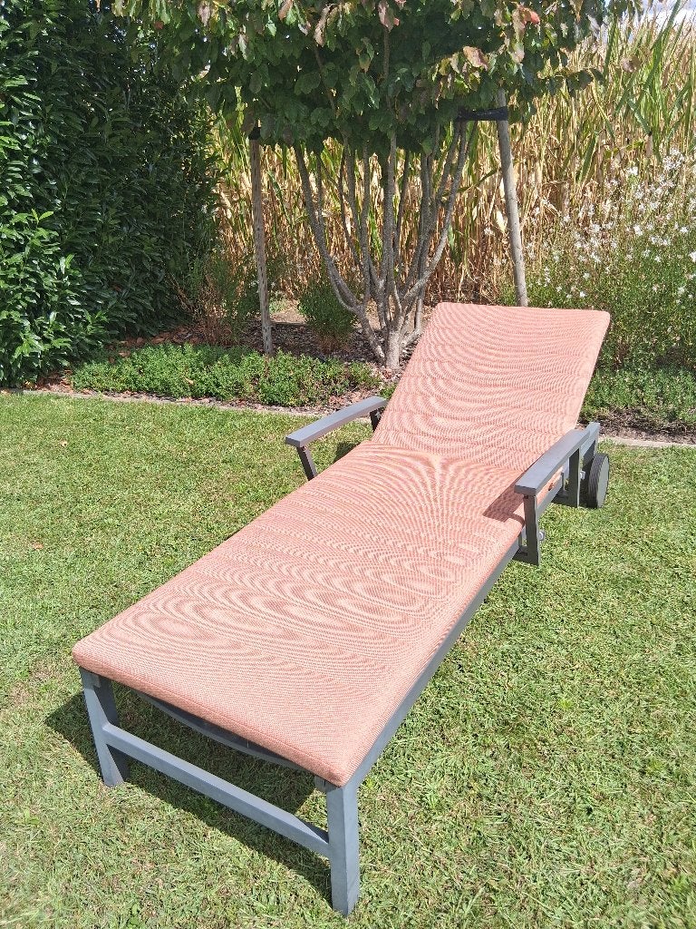 Ligbedkussen LIFE geweven all weather boucle, Ophalen, Nieuw, Overige materialen