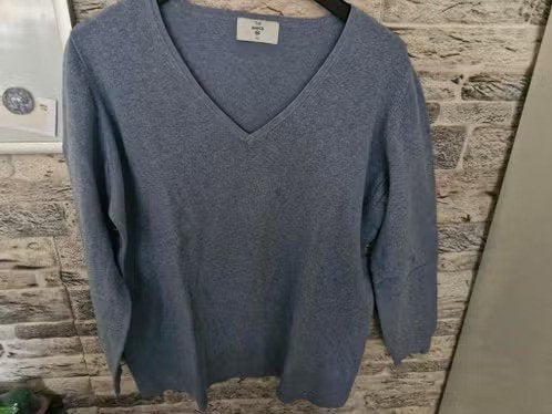Blauwe dunne trui Maat xl h, C&A, Blauw, Maat 46/48 (XL) of groter, Onbekend