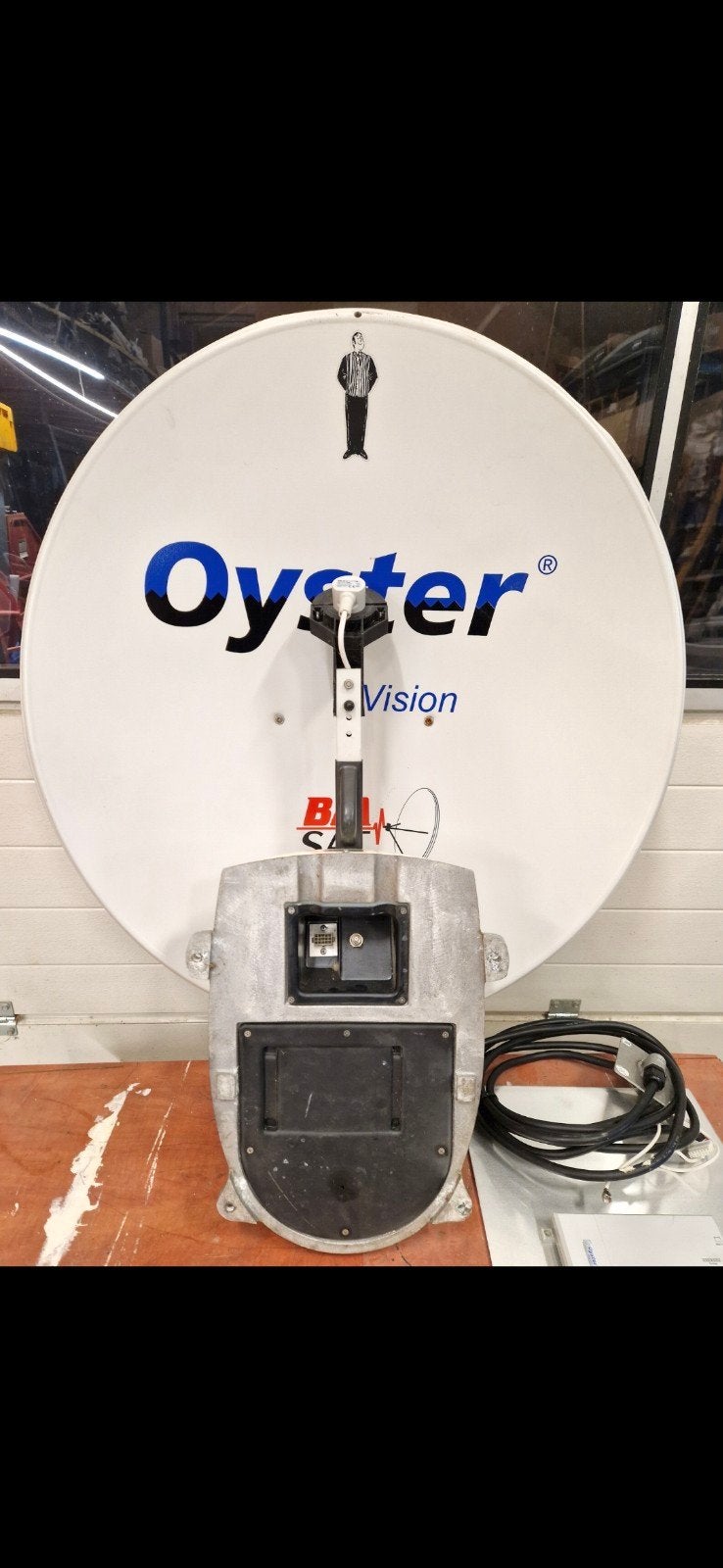 Oyster Vision 2 85 cm Automatische Schotelantenne, Audio, Tv en Foto, Schotelantennes, Ophalen, Overige merken