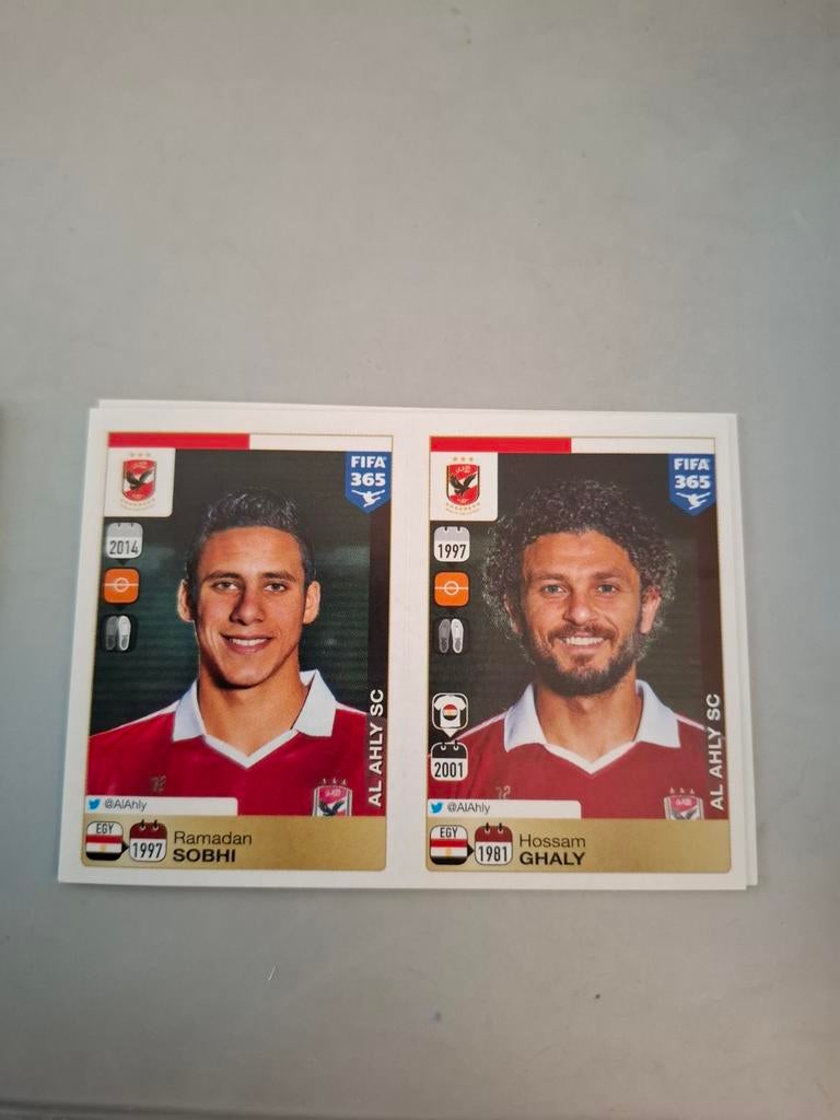 Sticker FIFA 365 Hossam Ghaly, Ophalen of Verzenden, Nieuw, Buitenlandse clubs, Poster, Plaatje of Sticker
