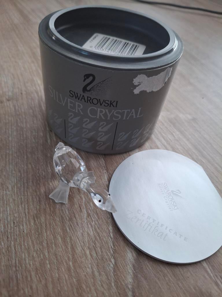 Swarovski in box. Gans, Verzamelen, Swarovski, Ophalen of Verzenden, Gebruikt, Figuurtje