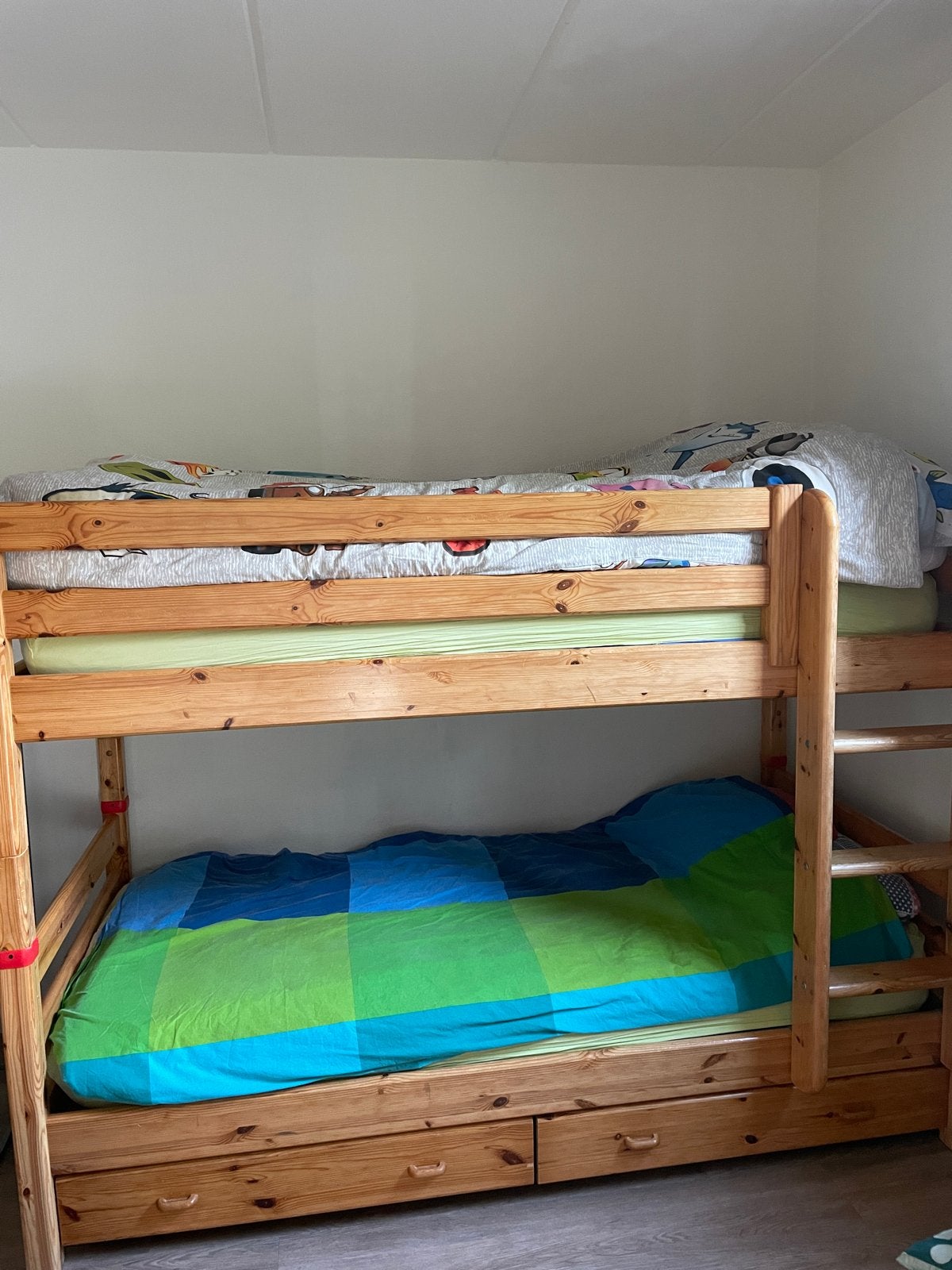 Stapelbed Flexa, Ophalen, Gebruikt, 90 cm, Eenpersoons