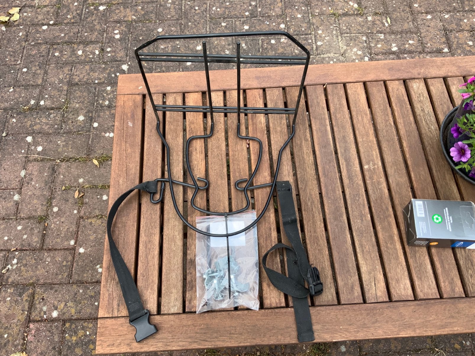 Monkey bagagerekje, Ophalen, Zo goed als nieuw