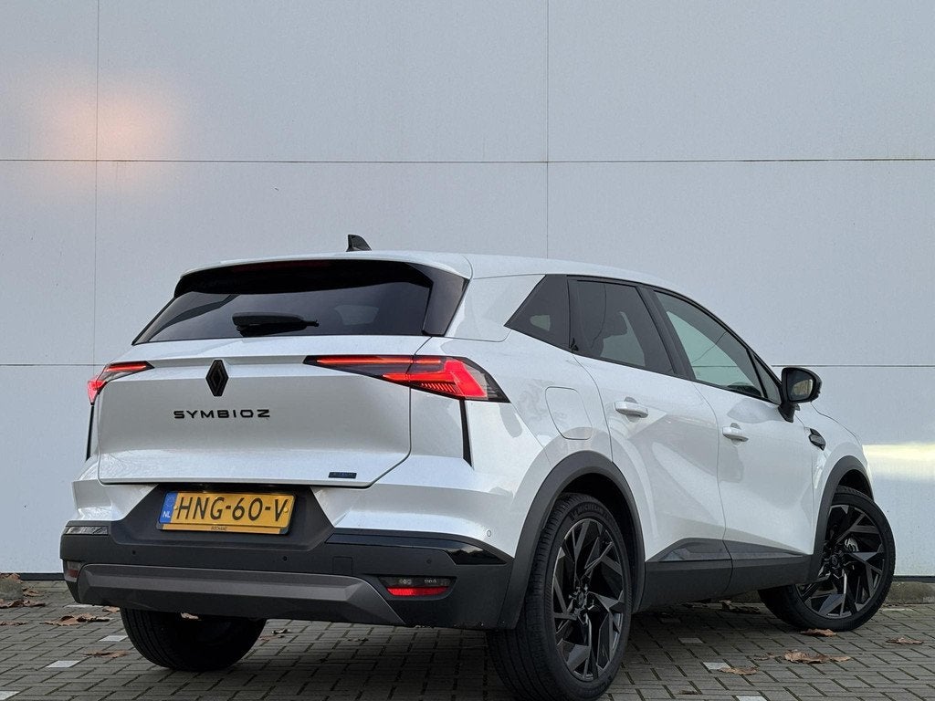 Renault Symbioz 1.6 E-Tech full hybrid 145 esprit Alpine Nav, Auto's, Renault, 745 kg, Parkeersensor, Gebruikt, Wit