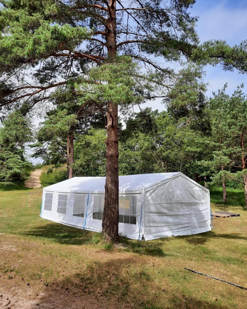 Prachtige 10x5 PE tent van zeer goede kwaliteit., Ophalen, Gebruikt, Overige