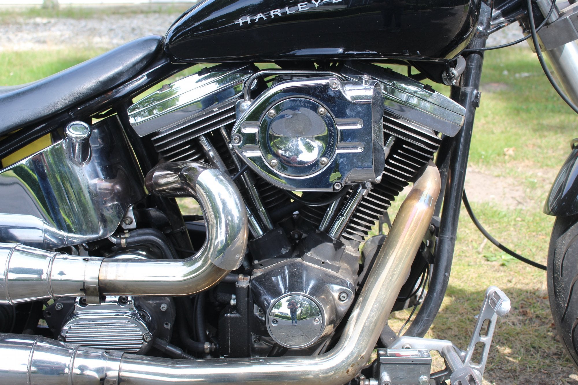 Harley-Davidson Softail Eigenbouw Softail fxst-c, Motoren, 1340 cc, Chopper, Bedrijf, Meer dan 35 kW