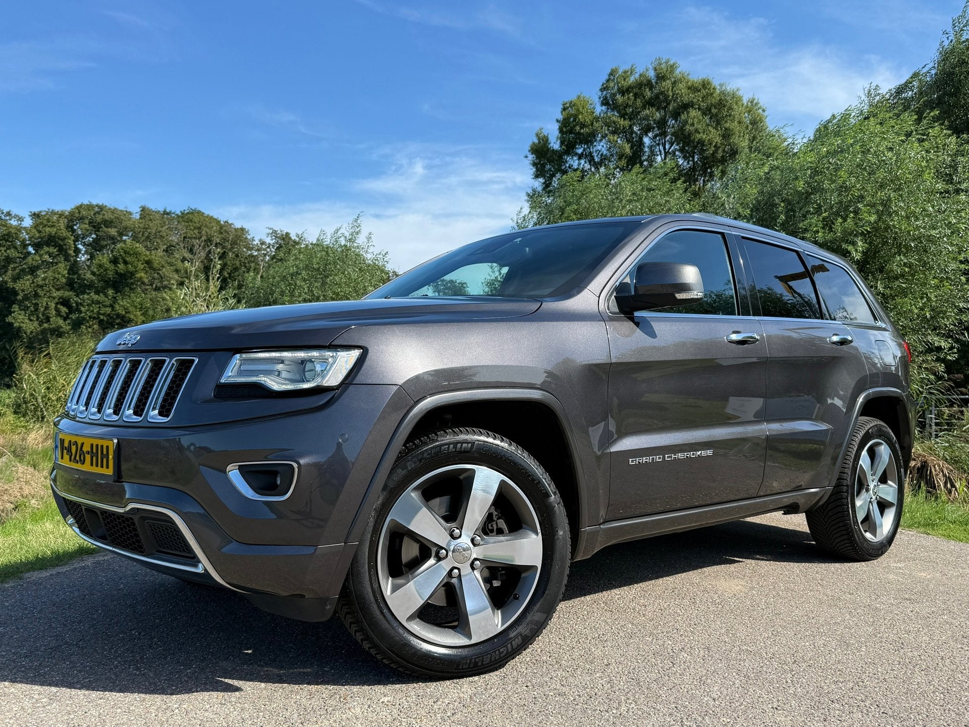 Jeep Grand Cherokee 3.0 CRD Overland Automaat / Grijs Kentek, Dealer onderhouden, 2987 cc, Bedrijf, Diesel