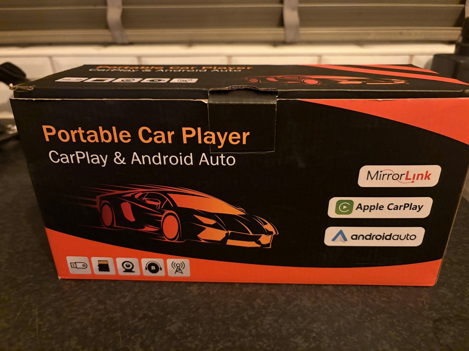 Draagbare Car Player met CarPlay & Android Auto, Ophalen of Verzenden, Gebruikt