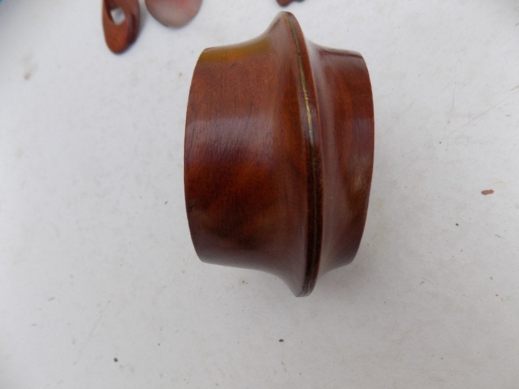 Armband teakhout retro vintage byoux, Ophalen of Verzenden, Gebruikt, Overige kleuren, Hout