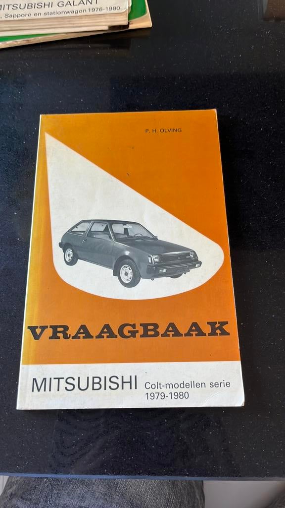 Vraagbaak Mitsubishi colt 1979-1980, Boeken, Auto's | Boeken, Ophalen of Verzenden, Gelezen, Mitsubishi