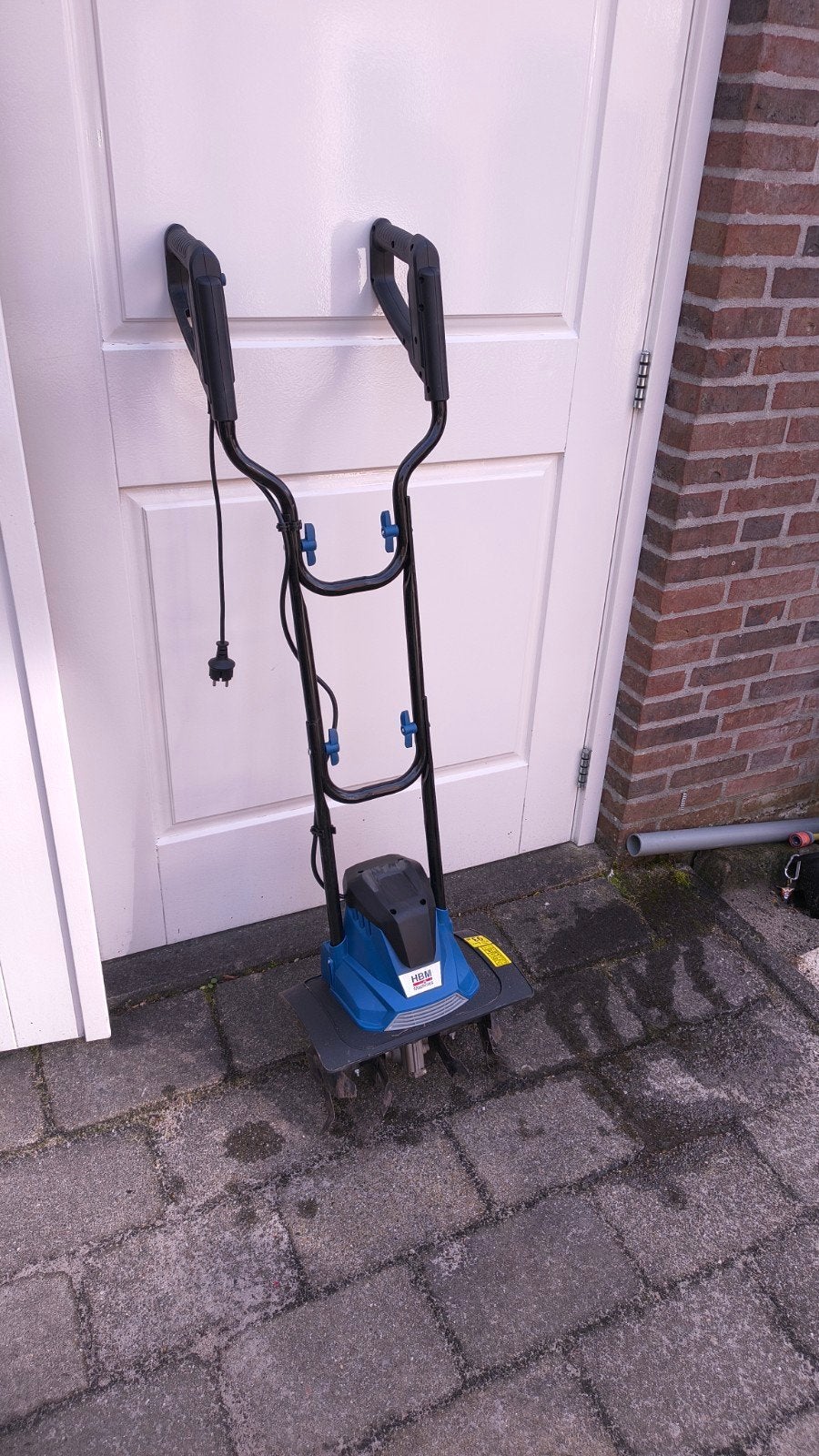 lichte grondfrees elektrisch zgan, Tuin en Terras, Ophalen, Zo goed als nieuw
