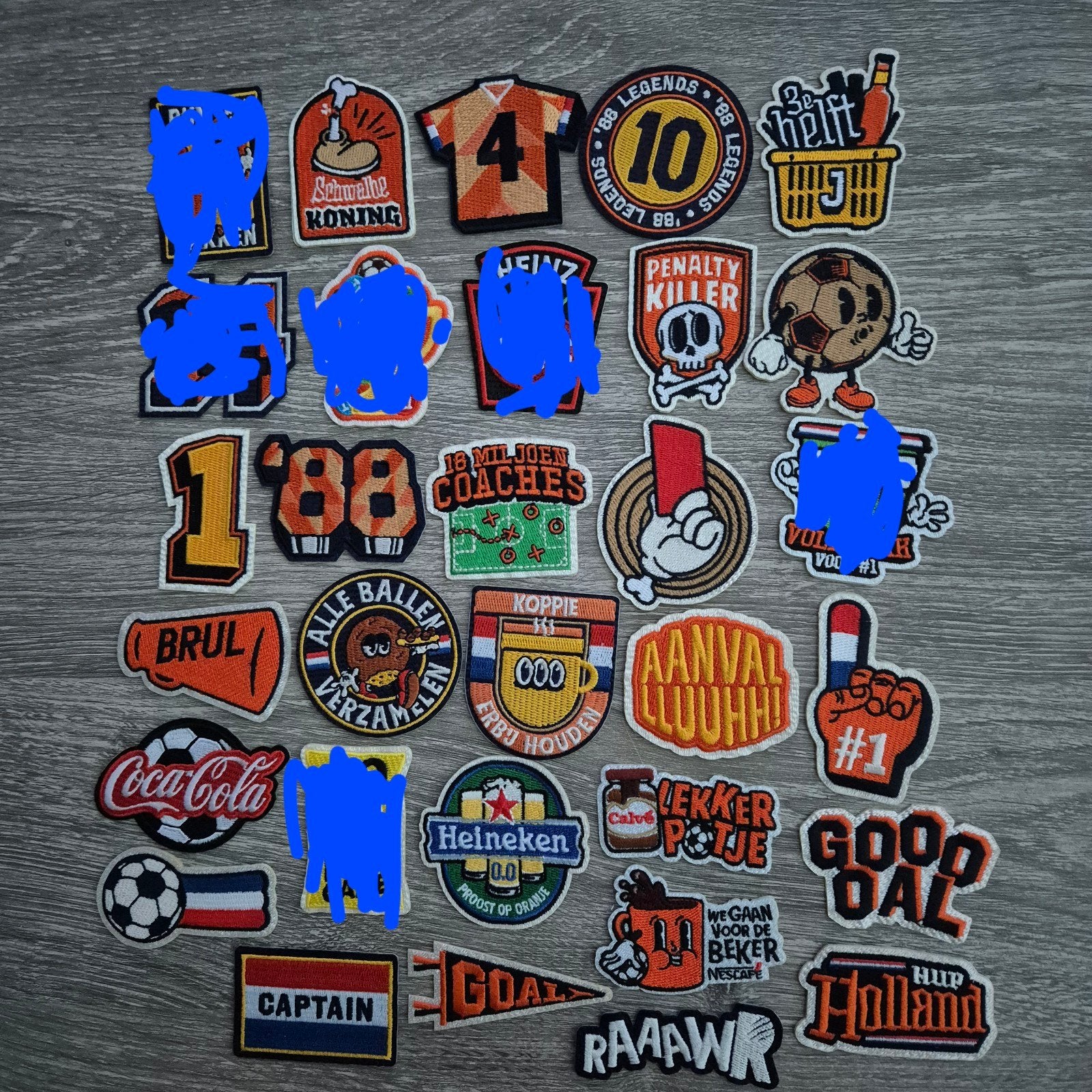 Jumbo juichjack emblemen €0,50 per stuk., Verzamelen, Supermarktacties, Jumbo, Verzenden